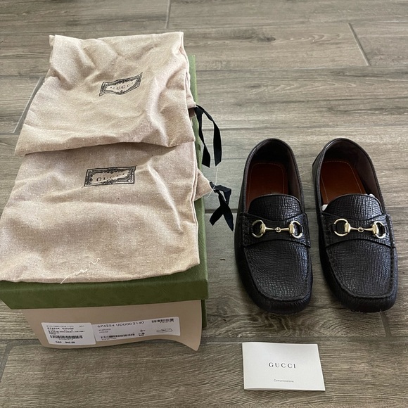 GUCCI MEN’S LOAFER SIZE 8.5 - Picture 1 of 5
